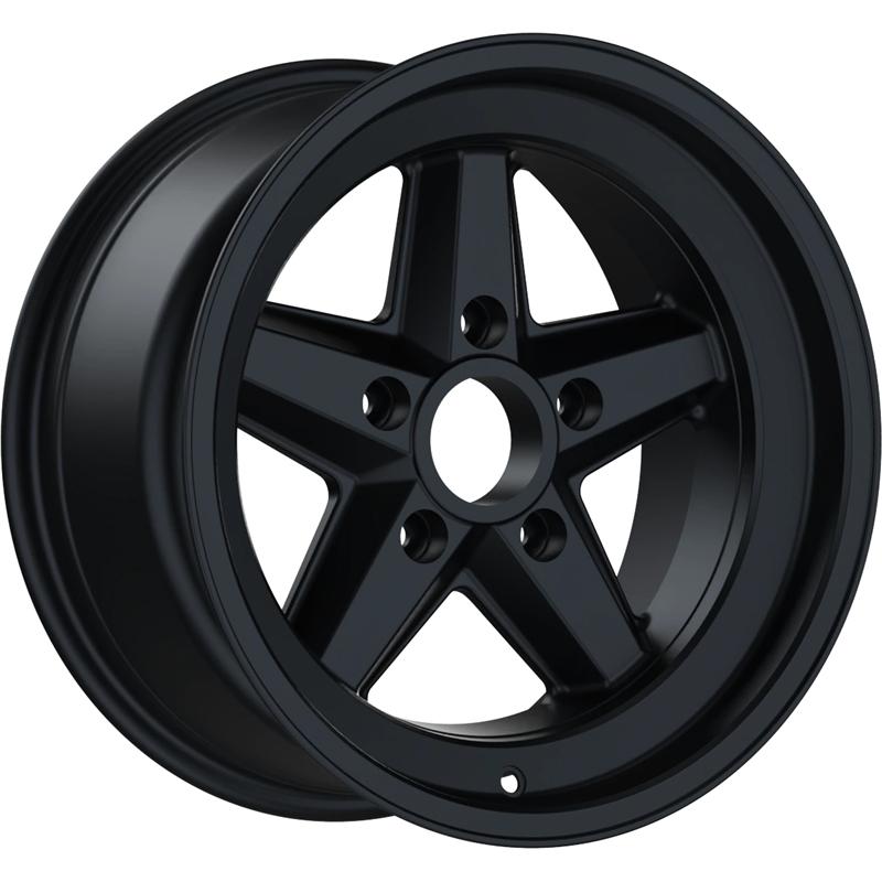 Cerchi in Lega FONDMETAL Nos16 Matt Black 5 fori 16\" 7X16 ET23.3 5x130