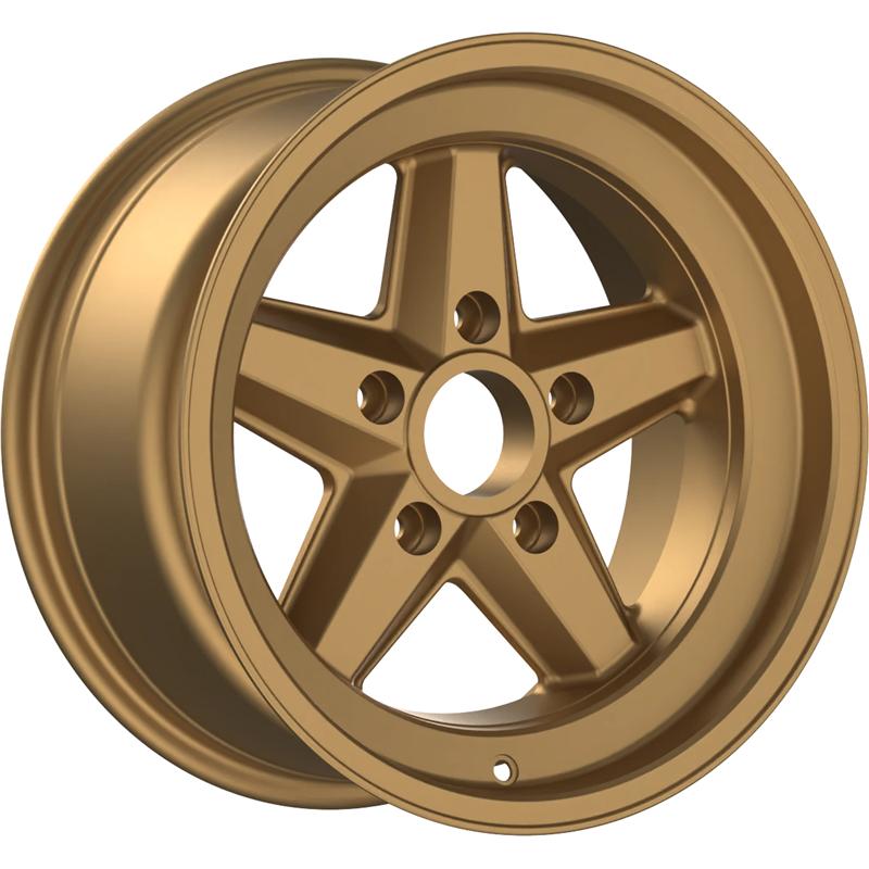 Cerchi in Lega FONDMETAL Nos16 Matt Gold 5 fori 16\" 8X16 ET10.6 5x130