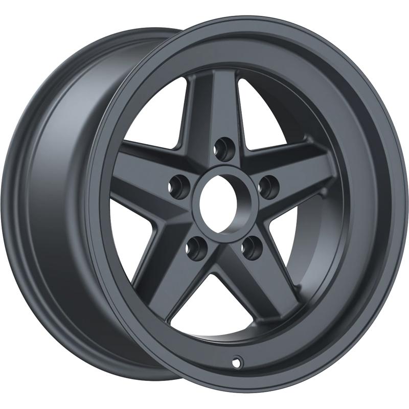 Cerchi in Lega FONDMETAL Nos16 Matt Titanium 5 fori 16\" 7X16 ET23.3 5x130