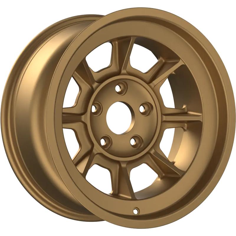 Cerchi in Lega FONDMETAL Pag17 Matt Gold 5 fori 17\" 9X17 ET15 5x130