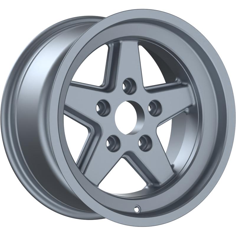Cerchi in Lega FONDMETAL Rsr16 Matt Silver 5 fori 16\" 9X16 ET15 5x130