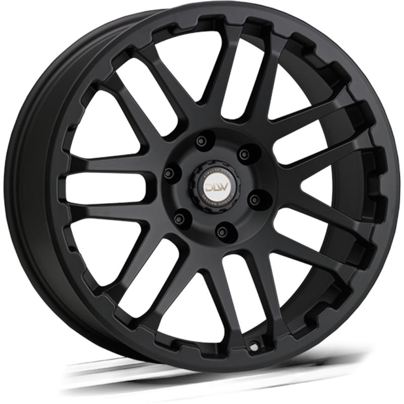 Cerchi in Lega ETA BETA Combat Matt Black 5 fori 22\" 10X22 ET20 5x130