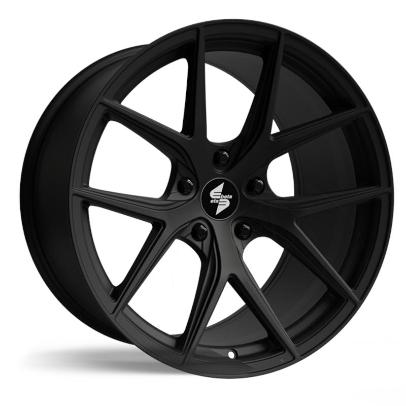 Cerchi in Lega ETA BETA GrI-N K Matt Black 5 fori 20\" 10X20 ET25 5x112
