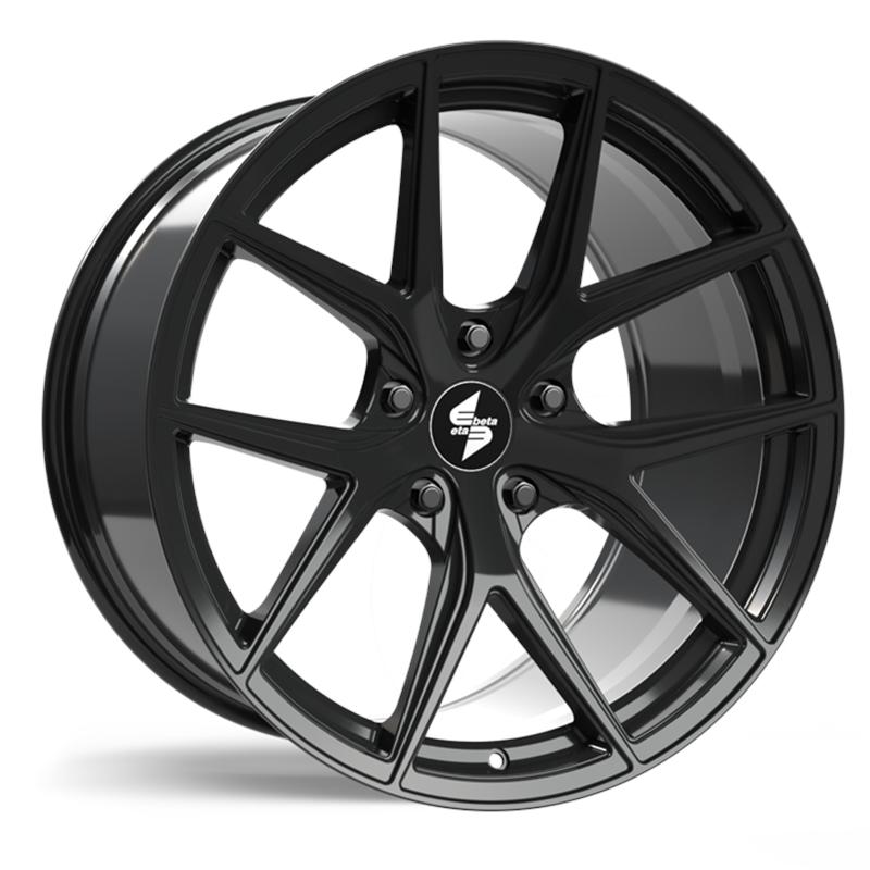 Cerchi in Lega ETA BETA GrI-N Shiny Black 5 fori 19\" 8.5X19 ET49 5x130