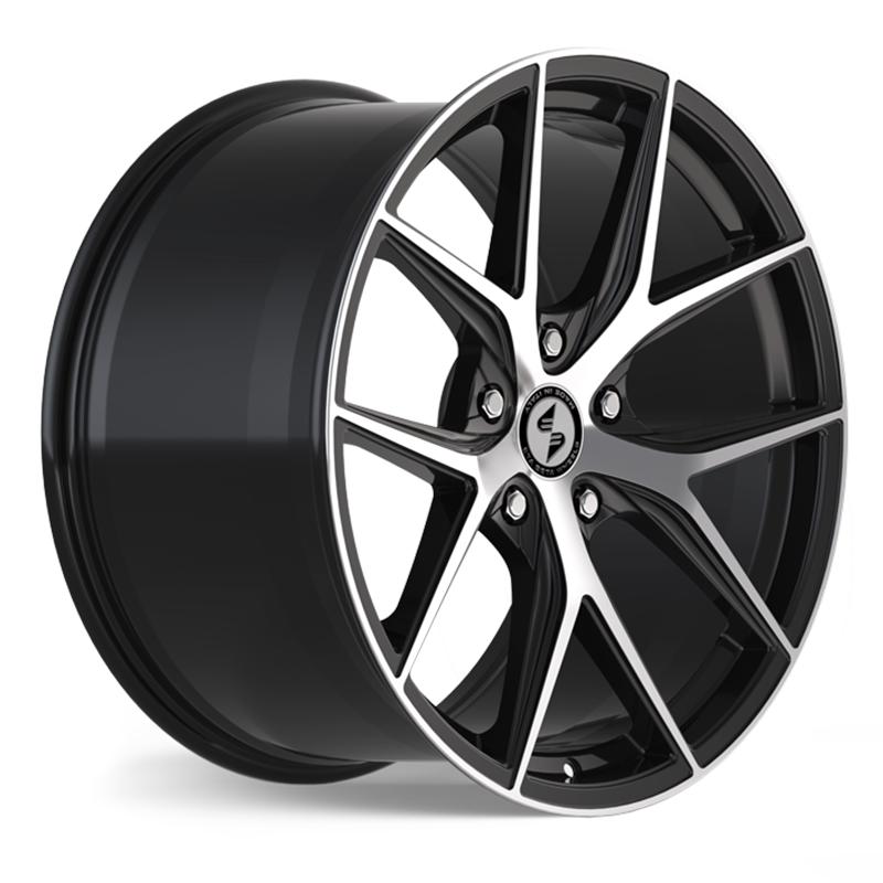 Cerchi in Lega ETA BETA GrI-N Shiny Black Full Polish 5 fori 20\" 9X20 ET45 5x114.3