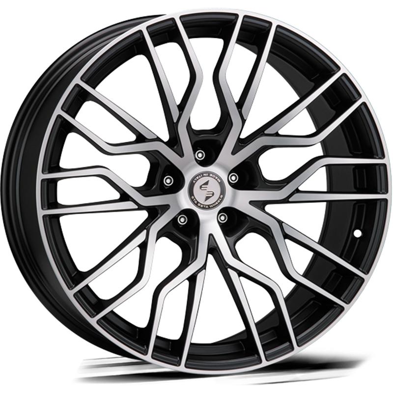 Cerchi in Lega ETA BETA Medusa Matt Black Full Polish 5 fori 20\" 9X20 ET30 5x112
