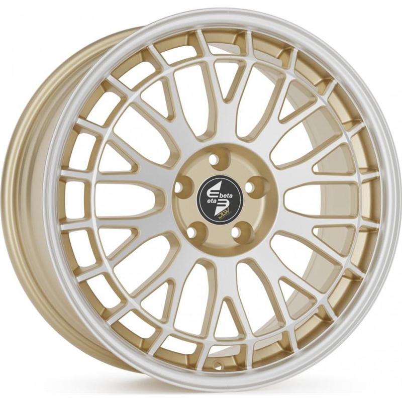Cerchi in Lega ETA BETA Unit Matt Gold Lip face Polish 5 fori 21\" 9.5X21 ET50 5x112