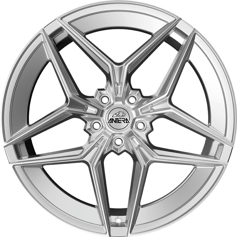 Cerchi in Lega Antera A107 Silver Ice 5 fori 20\" 9X20 ET40 5x108