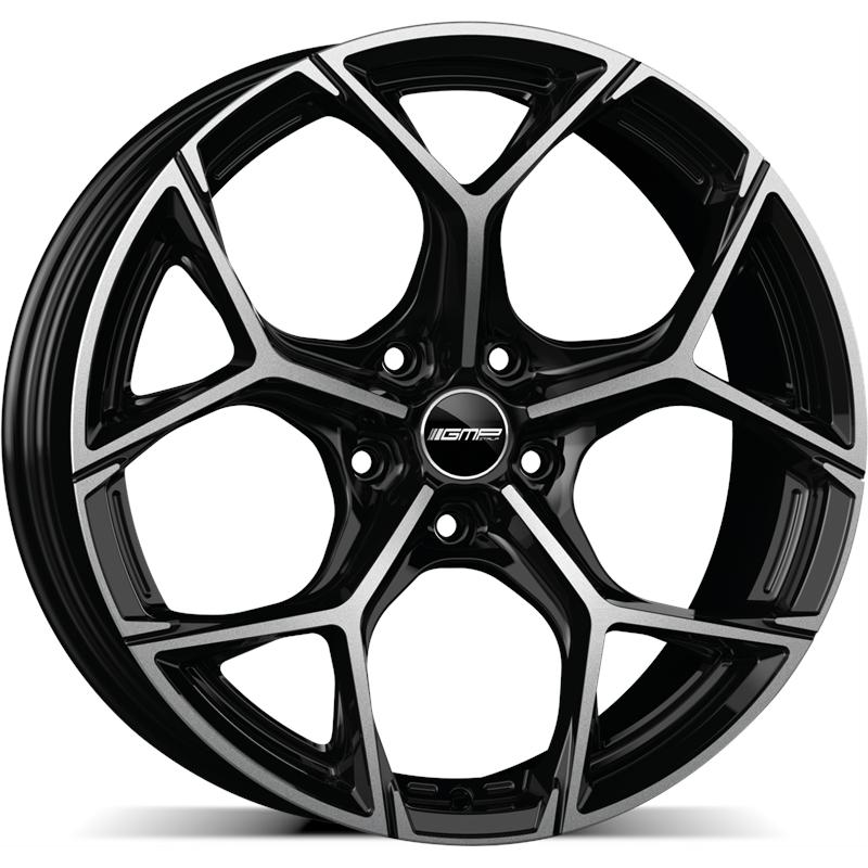 Cerchi in Lega GMP Ultrivity X Black Diamond 5 fori 22\" 9X22 ET28 5x130