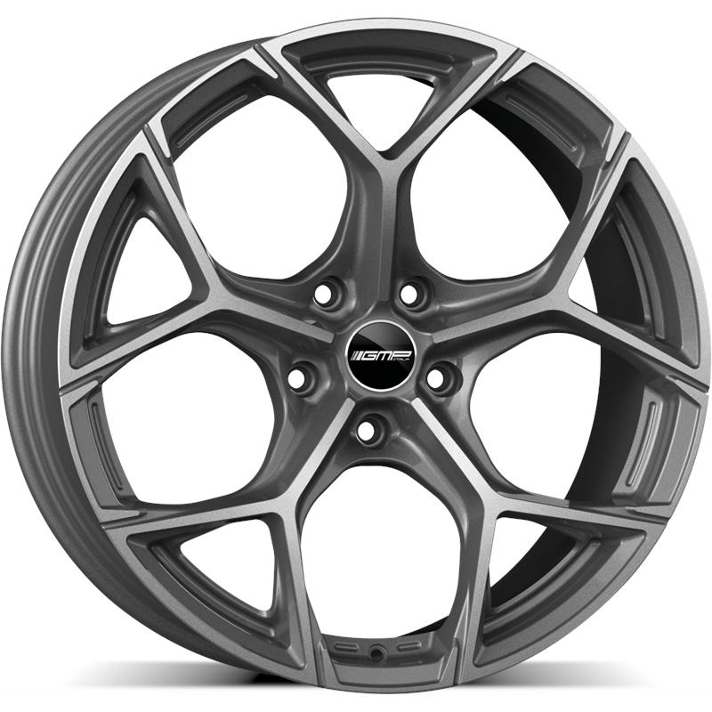 Cerchi in Lega GMP Ultrivity X Matt Anthracite Diamond 5 fori 21\" 9X21 ET28 5x130