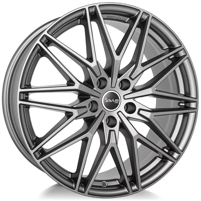 Cerchi in Lega AVUS AC-Mb6 Grey Matt 5 fori 19\" 8X19 ET29 5x112