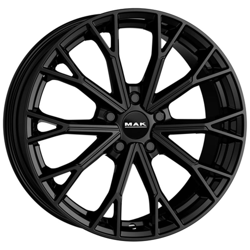 Cerchi in Lega MAK Asphalt Glossy Black 5 fori 19\" 8X19 ET30 5x112