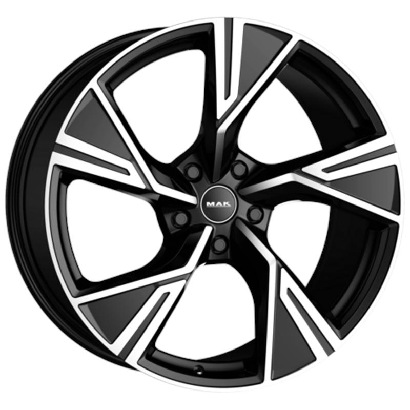 Cerchio MAK StarK-D Black Mirror 5 fori 23\" 11.5X23 ET21 5x130