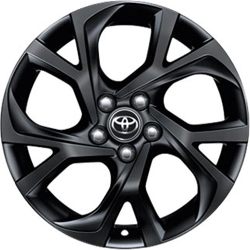 Cerchi in Lega ORIGINALE TOYOTA LEXUS Chr Originale Toyota - Smontato Nuovo Black 5 fori 18\" 7X18 ET50 5x114.3