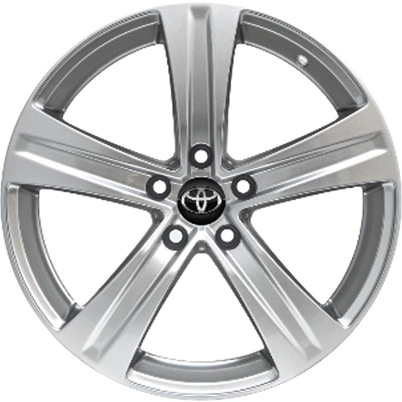 Cerchi in Lega ORIGINALE TOYOTA LEXUS Corolla Originale Toyota - Smontato Nuovo Silver 5 fori 16\" 7X16 ET40 5x114.3