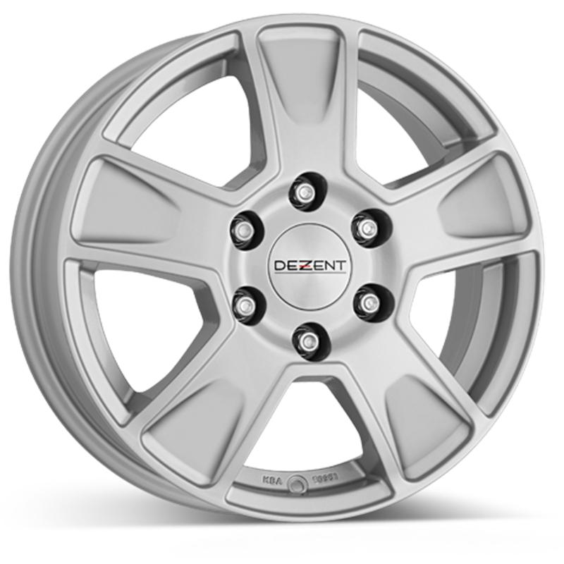 Cerchi in Lega Dezent Van Silver 5 fori 16\" 6.5X16 ET60 5x130
