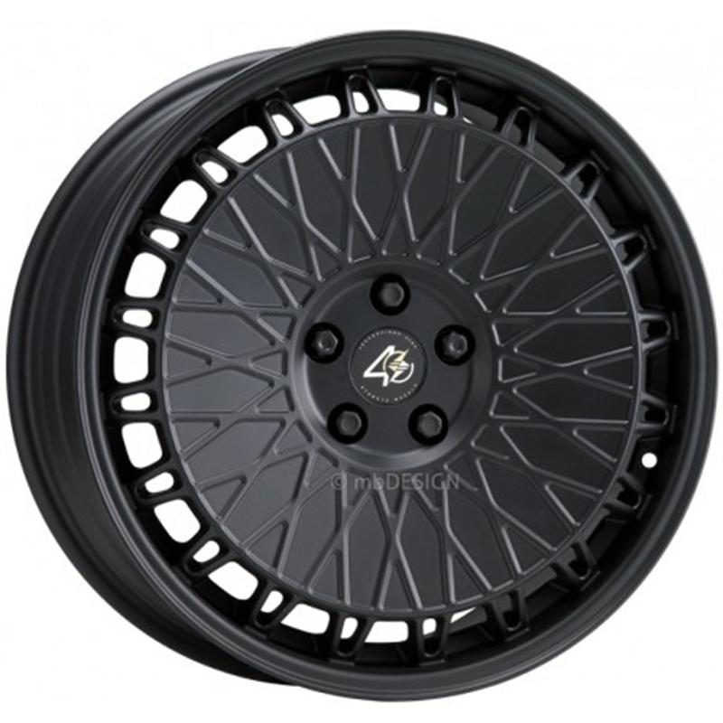 Cerchi in Lega Eta beta Eb40 Matt Black 5 fori 19\" 8.5X19 ET35 5x110