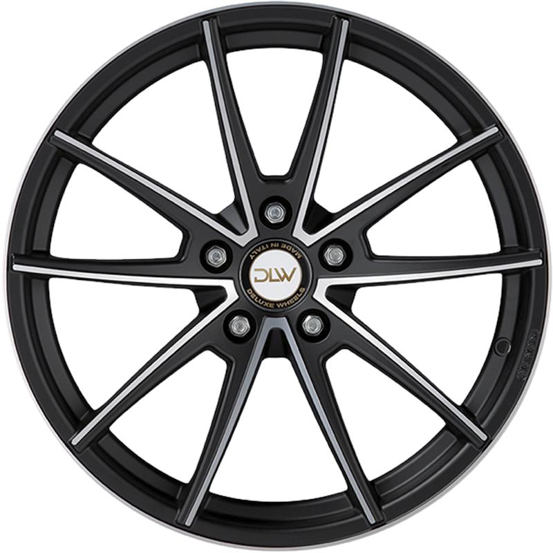 Cerchi in Lega Eta beta ManaY-K Matt Black Full Polish 5 fori 19\" 8.5X19 ET40 5x112