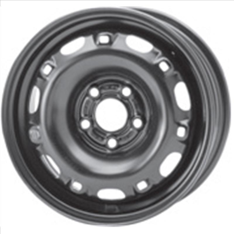 Cerchi in Lega Mw gianetti ruote Steel Silver 5 fori 14\" 6X14 ET43 5x100