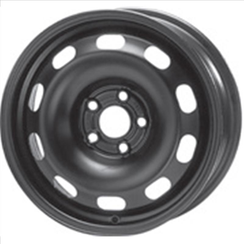 Cerchi in Lega DEDICO Steel Nero 5 fori 15\" 6X15 ET38 5x100