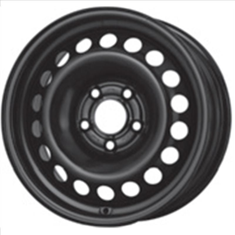 Cerchi in Lega DEDICO Steel Nero 5 fori 15\" 6.5X15 ET35 5x110