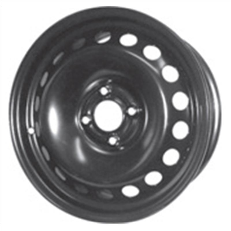Cerchi in Lega DEDICO Steel Nero 4 fori 15\" 6.5X15 ET45 4x100