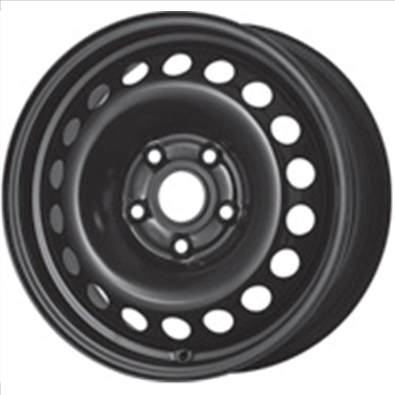 Cerchi in Lega MW GIANETTI RUOTE Steel Nero 5 fori 15\" 6X15 ET47 5x112