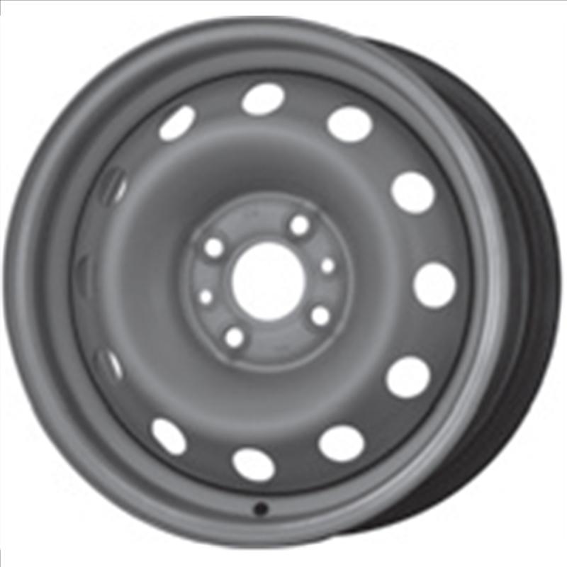 Cerchi in Lega MW GIANETTI RUOTE Steel Nero 4 fori 14\" 5.5X14 ET32 4x98