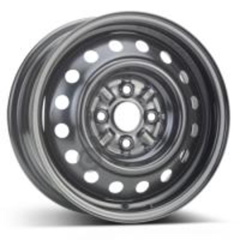 Cerchi in Lega MW GIANETTI RUOTE Steel Nero 4 fori 15\" 5X15 ET39 4x100