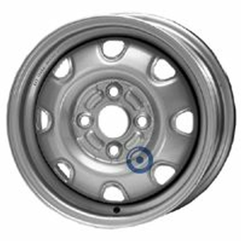 Cerchi in Lega KFZ ALCAR Steel Nero 4 fori 13\" 4.5X13 ET45 4x100