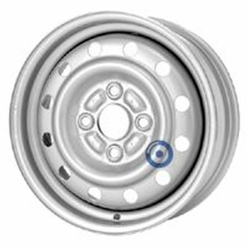 Cerchi in Lega KFZ ALCAR Steel Neutro 4 fori 13\" 4.5X13 ET35 4x100