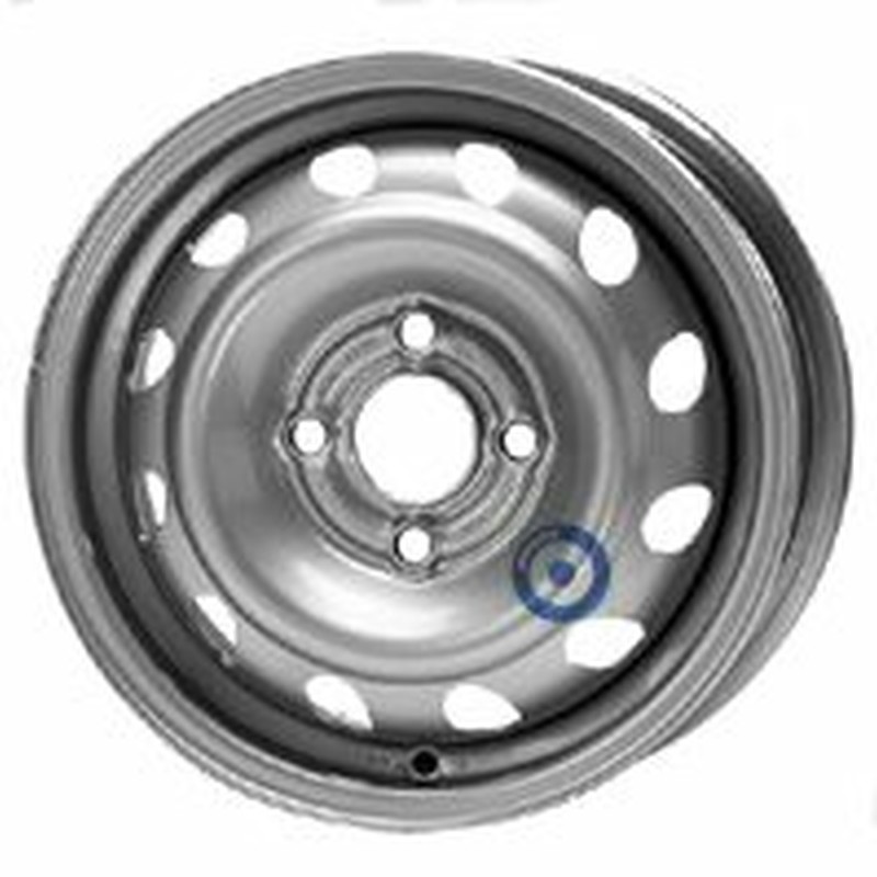 Cerchi in Lega KFZ ALCAR Steel Nero 4 fori 13\" 5X13 ET49 4x100