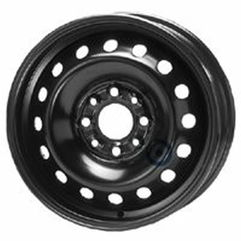 Cerchi in Lega KFZ ALCAR Steel Nero 4 fori 13\" 5X13 ET48 4x98