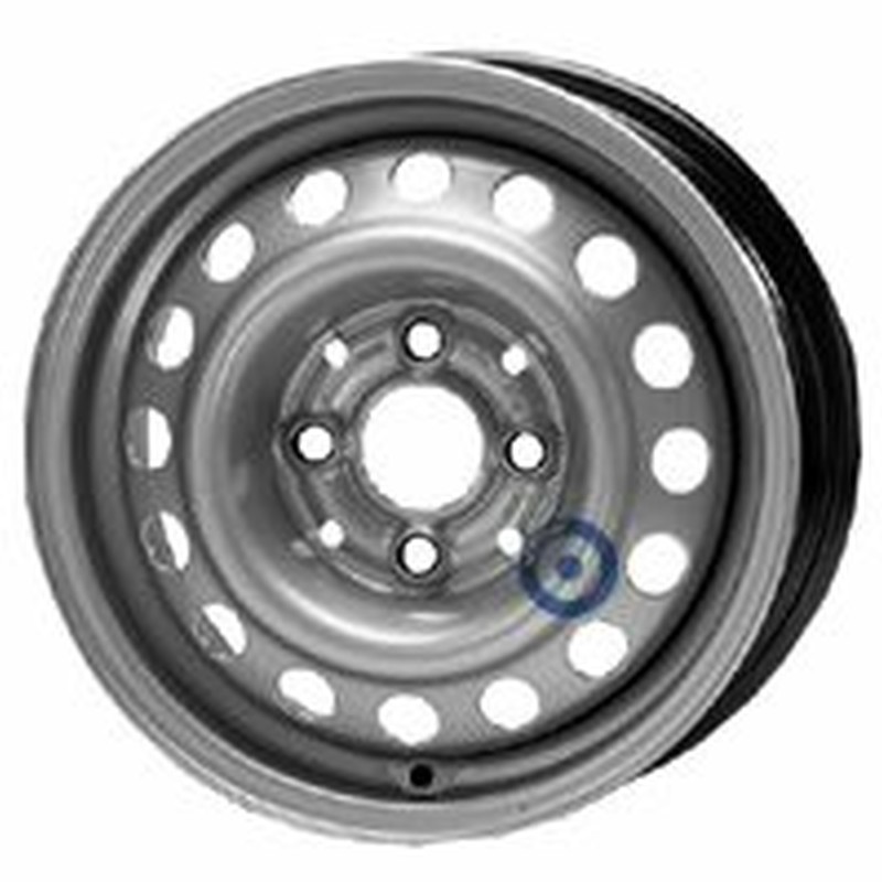 Cerchi in Lega KFZ ALCAR Steel Silver 4 fori 13\" 5.5X13 ET38 4x100