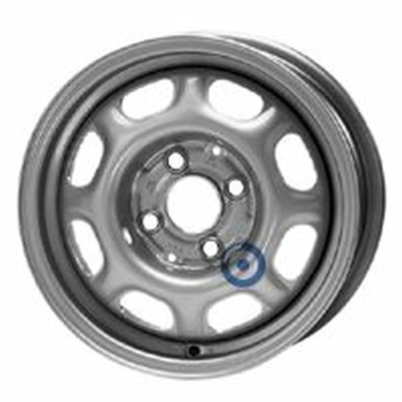 Cerchi in Lega KFZ ALCAR Steel Silver 4 fori 13\" 5.5X13 ET38 4x100