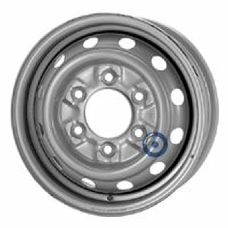 Cerchi in Lega KFZ ALCAR Steel Nero 6 fori 14\" 5X14 ET50 6x139.7