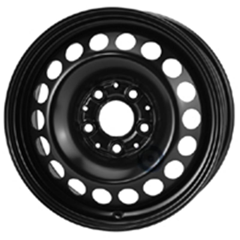 Cerchi in Lega Kfz alcar Steel Nero 5 fori 15\" 6.5X15 ET47 5x112
