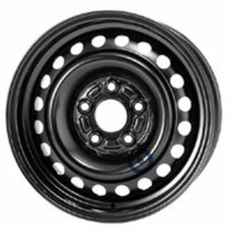 Cerchi in Lega KFZ ALCAR Steel Nero 5 fori 15\" 6X15 ET45 5x114.3