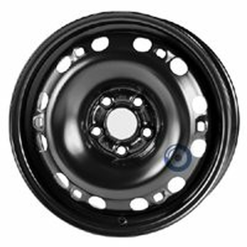 Cerchi in Lega KFZ ALCAR Steel Nero 5 fori 15\" 6X15 ET43 5x100