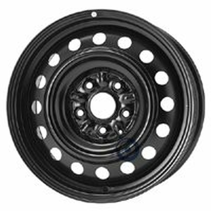 Cerchi in Lega KFZ ALCAR Steel Nero 5 fori 16\" 6.5X16 ET45 5x114.3