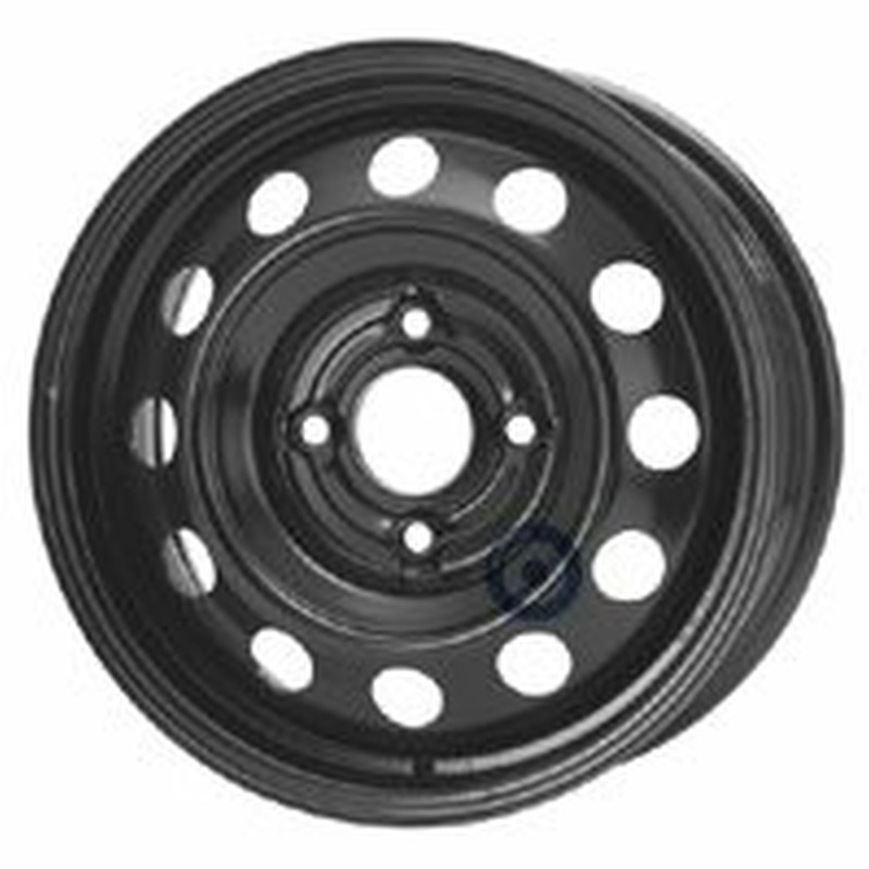 Cerchi in Lega KFZ ALCAR Steel Nero 4 fori 15\" 6X15 ET43 4x114.3
