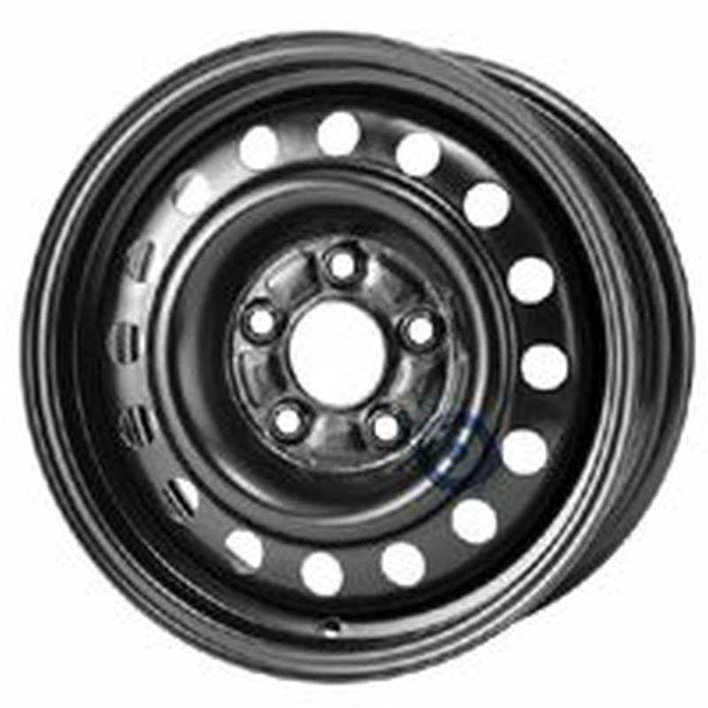 Cerchi in Lega KFZ ALCAR Steel Nero 5 fori 15\" 6X15 ET40 5x114.3