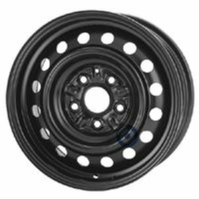 Cerchi in Lega KFZ ALCAR Steel Nero 5 fori 15\" 6.5X15 ET45 5x114.3