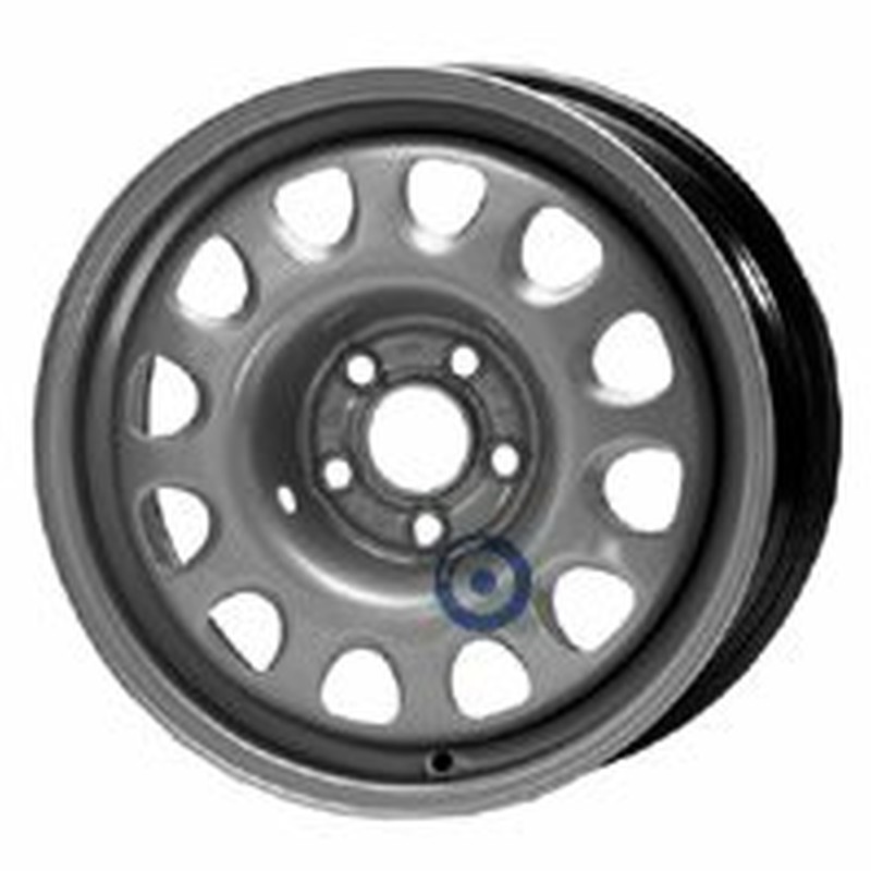 Cerchi in Lega KFZ ALCAR Steel Silver 5 fori 15\" 6X15 ET35 5x100