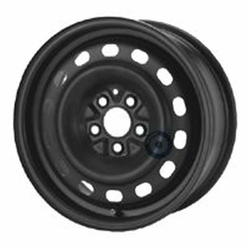 Cerchi in Lega KFZ ALCAR Steel Nero 5 fori 15\" 6X15 ET36.5 5x100
