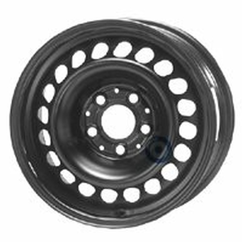 Cerchi in Lega KFZ ALCAR Steel Nero 5 fori 15\" 6.5X15 ET37 5x112