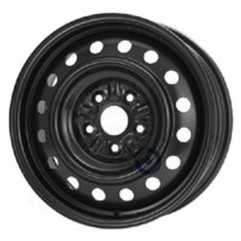 Cerchi in Lega KFZ ALCAR Steel Nero 5 fori 16\" 6.5X16 ET50 5x114.3