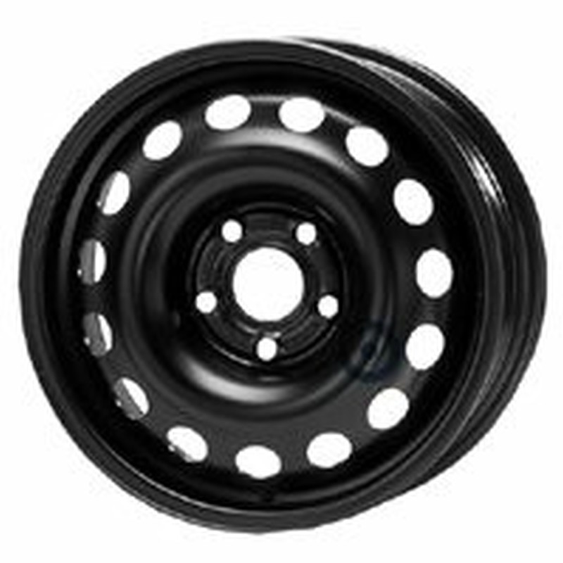 Cerchi in Lega KFZ ALCAR Steel Nero 5 fori 15\" 6.5X15 ET50 5x108