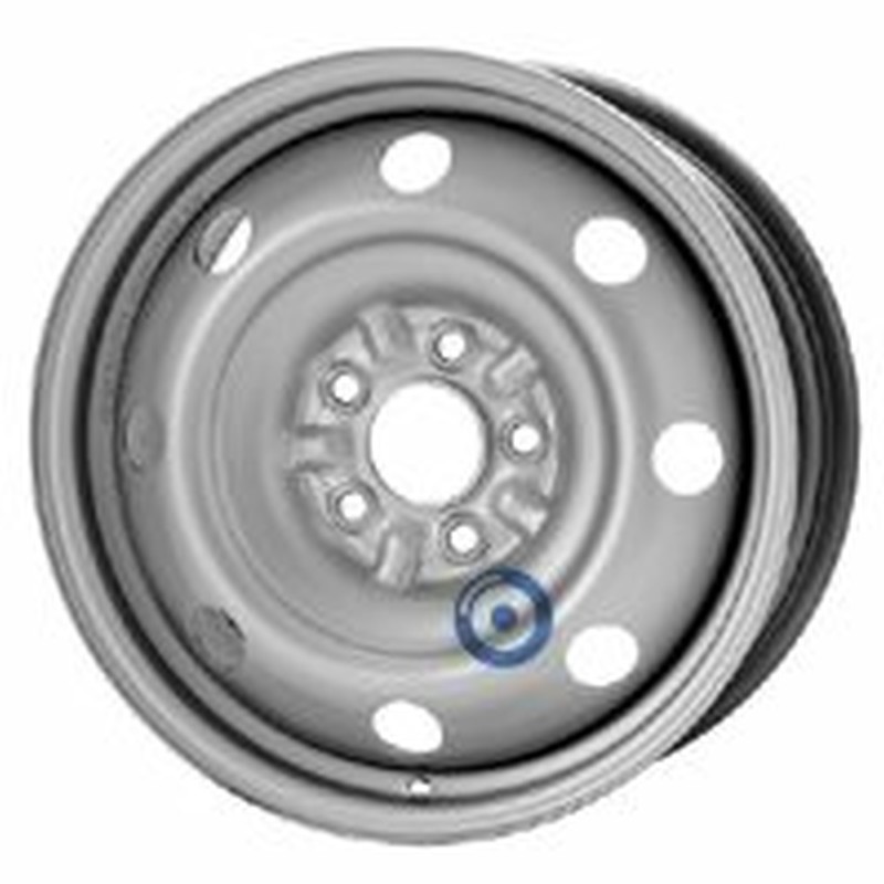 Cerchi in Lega KFZ ALCAR Steel Silver 5 fori 16\" 6.5X16 ET46 5x114.3