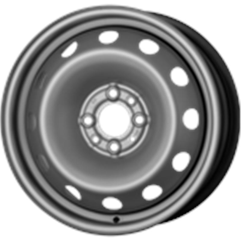 Cerchi in Lega DEDICO Steel Silver 4 fori 15\" 6X15 ET44 4x98